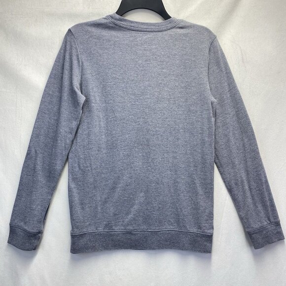 Cat & Jack Round Neck Long Sleeve T-Shirt Shark Graphic Boy's Large 12/14 Gray - Picture 4 of 16
